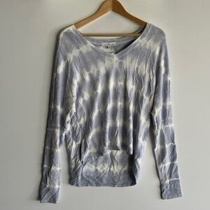 RED HAUTE Tie-Dye Long Sleeve Top